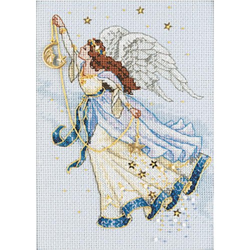 (image for) Gold Petites Twilight Angel Counted Cross Stitch Kit